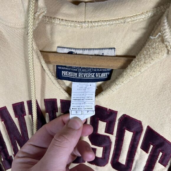 Vintage Minnesota Gophers Champion Reverse Weave Hoodie - Picture 3 of 12